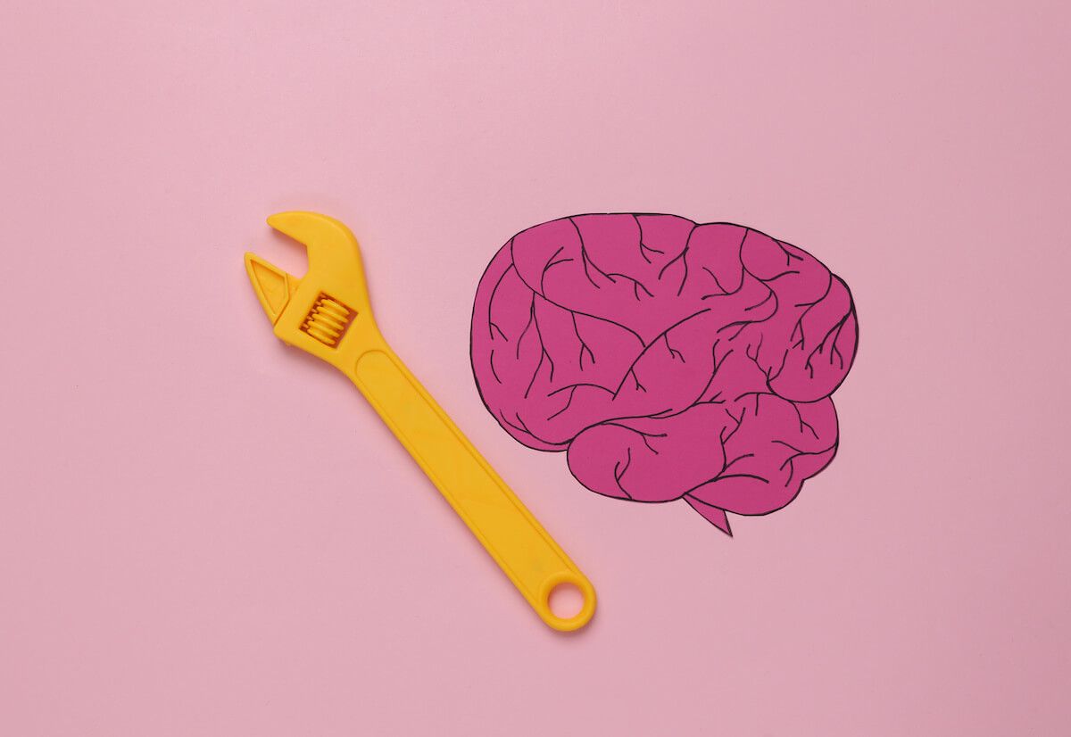 Brain and a wrench