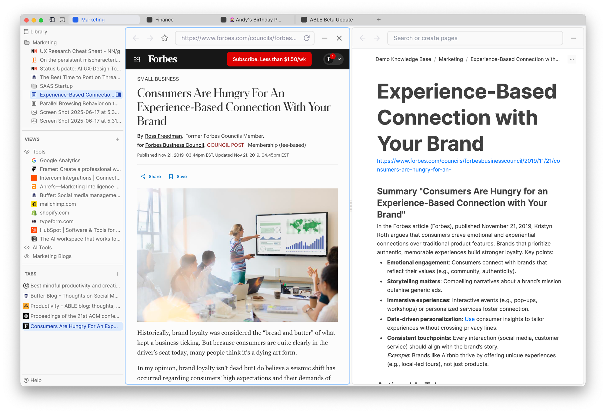 From 100+ Tabs to Clarity: My Switch to ABLE